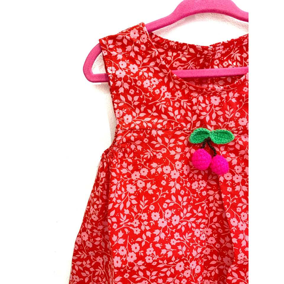 ONE OF A KIND Red Cherry Dress