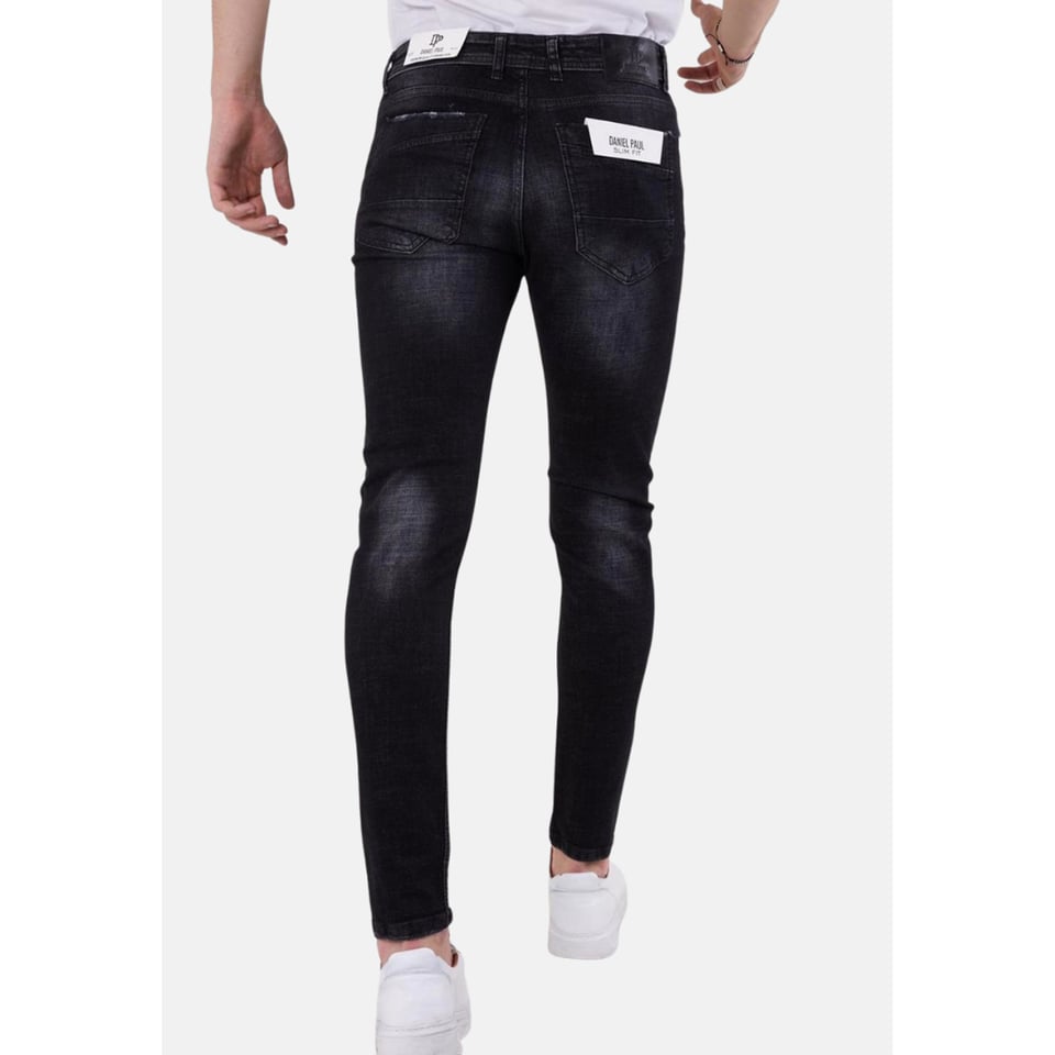 Heren Jeans Slim Fit - 5508 - Zwart