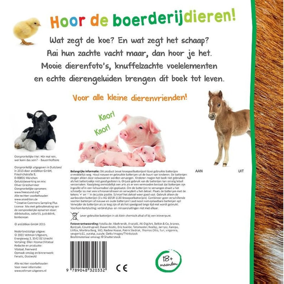 Welk Dier Hoor Ik Hier? Boerderijdieren