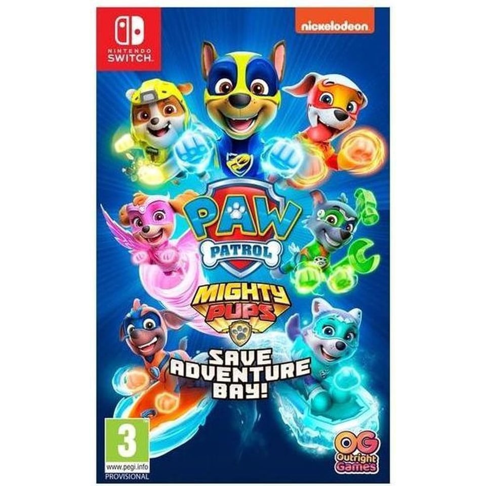 Switch Paw Patrol Mighty Pups