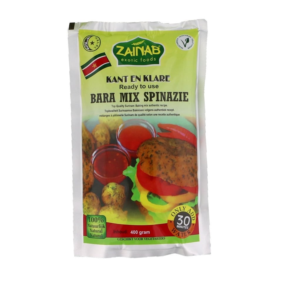 Zainab Bara Mix Spinazie 400gr