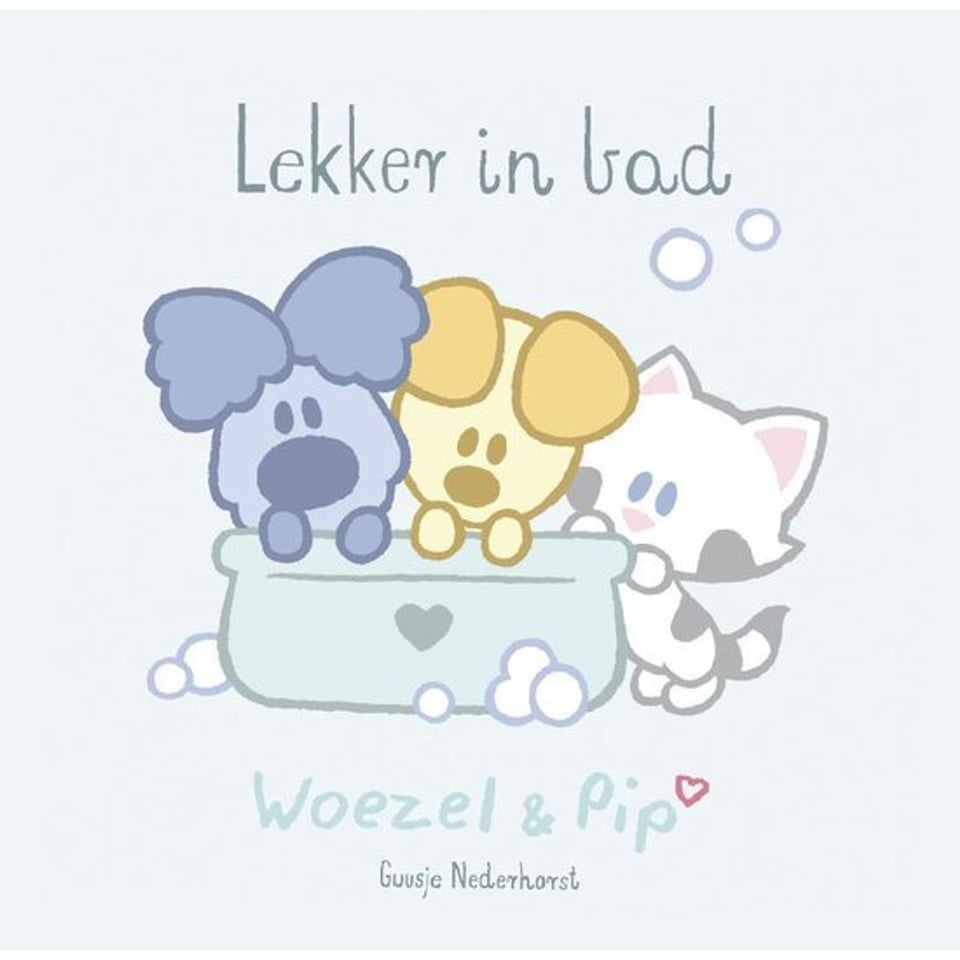 Badboekje Woezel en Pip Lekker in Bad