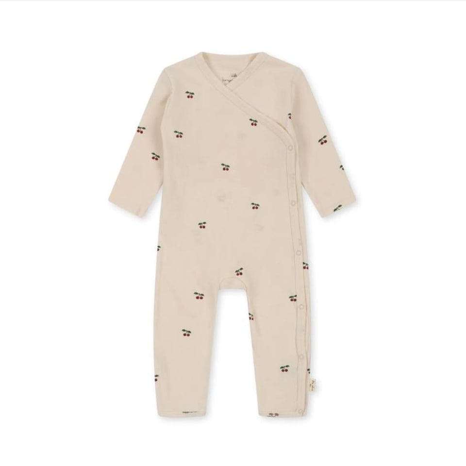 Konges Slojd Newborn Onesie Cherry