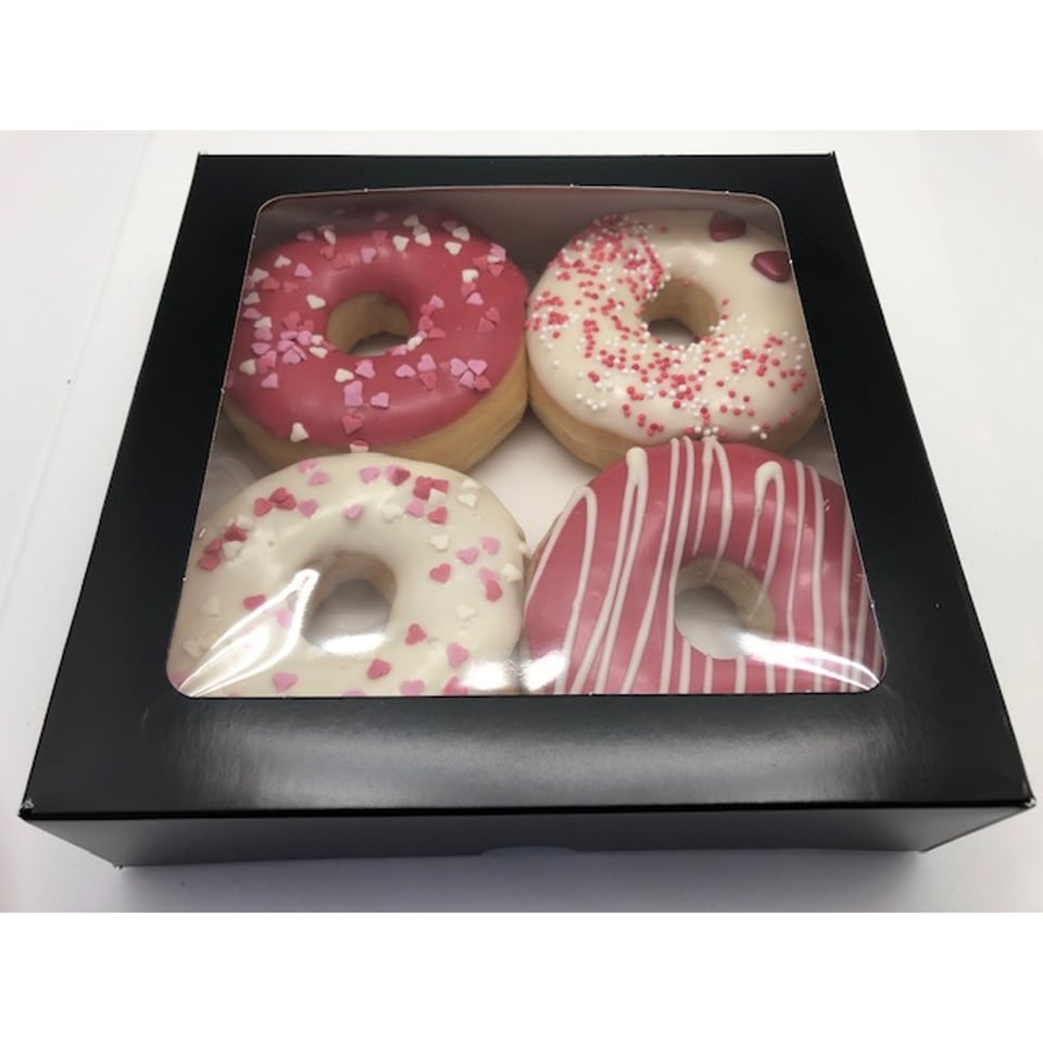 Liefde Donutbox Met Kaart