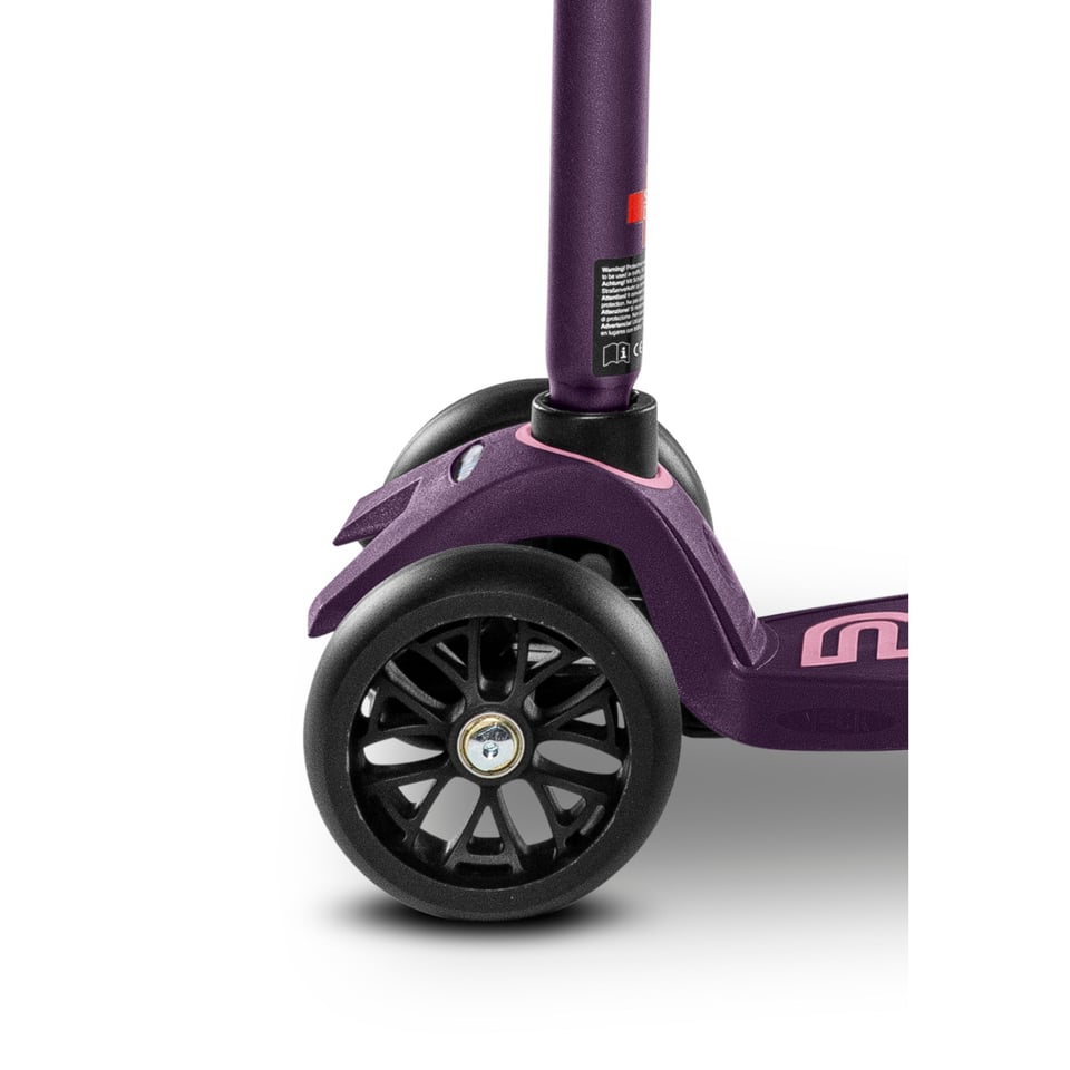 X Maxi Micro Step Pro Paars + LED Wielen - -