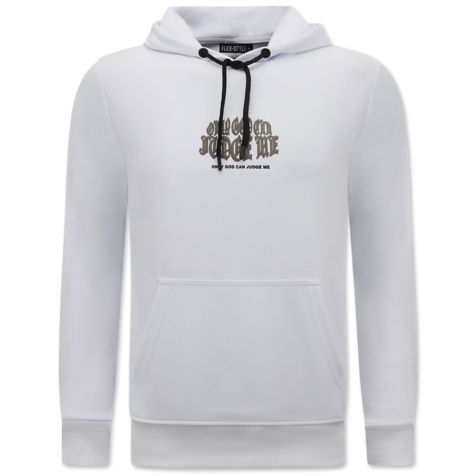 Tupac Legend Trui - 2Pac Heren Hoodie - Wit