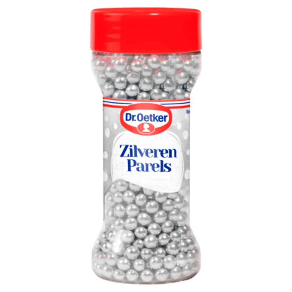 Dr. Oetker Zilveren Parels Taart Versiering