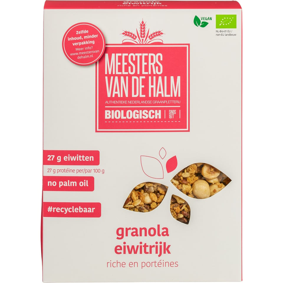 Eiwitrijke Granola