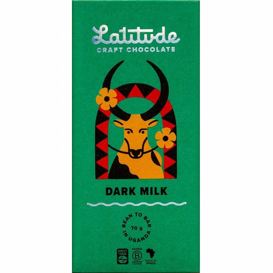Latitude Donkere Melk Chocolade 49 Procent Origine Uganda