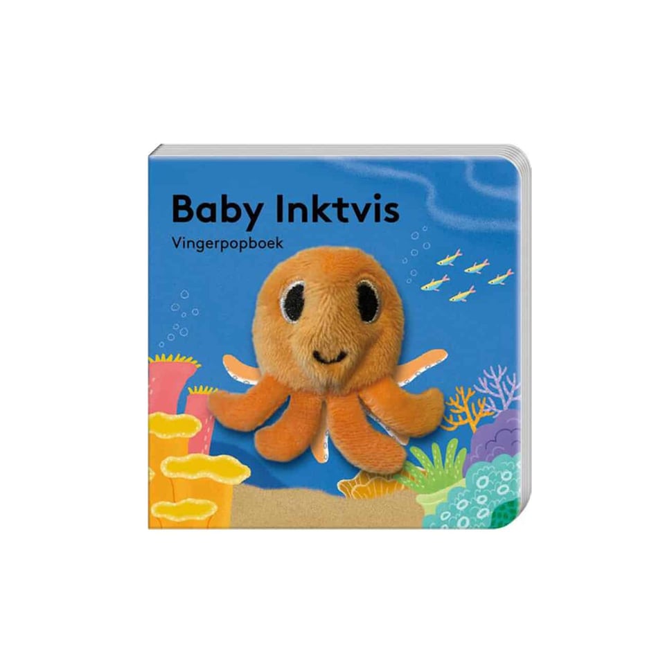 Vingerpopboekje Baby Inktvis