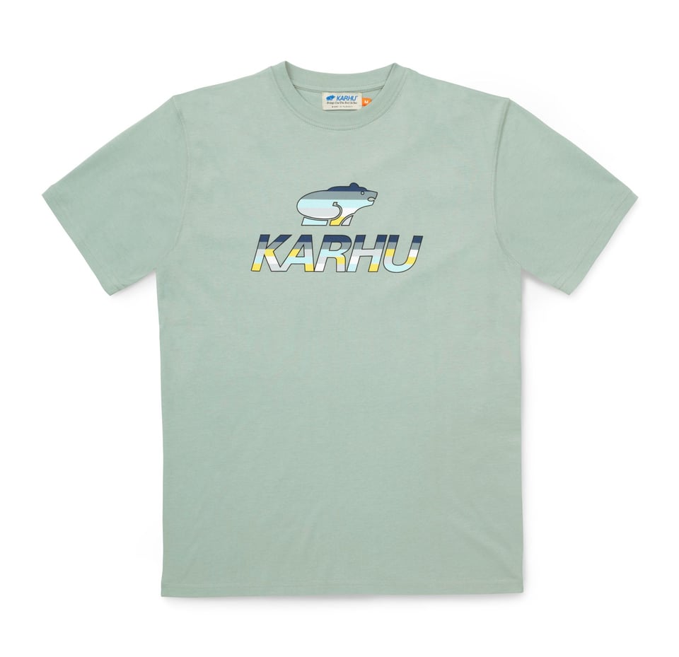 Karhu Karhu Team College T-Shirt Desert Sage / Ensign Blue MC
