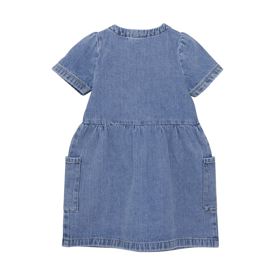 Enfant Dress Denim Light Denim Blue