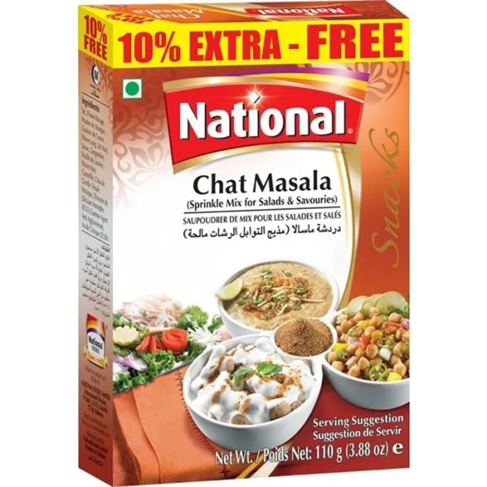 National Chat Masala Spice Mix 100 Grams