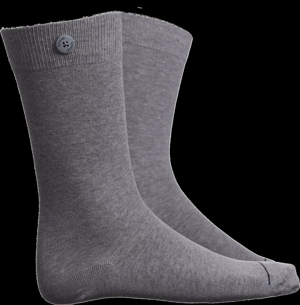 Solid Socks - Light Grey