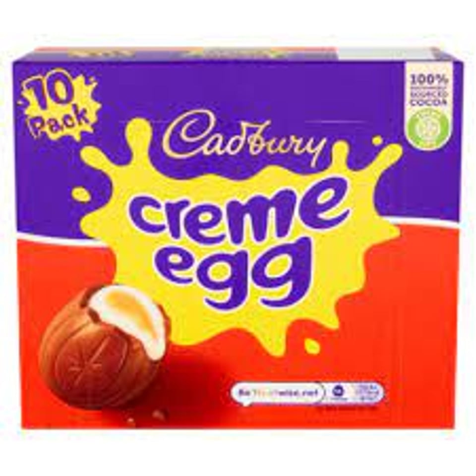 Cadbury Creme Eggs and Caramel 8 Pack