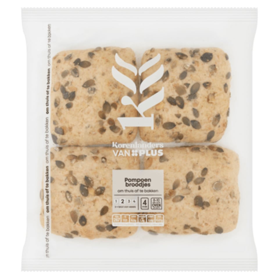 PLUS Korenlanders Pompoenbroodjes