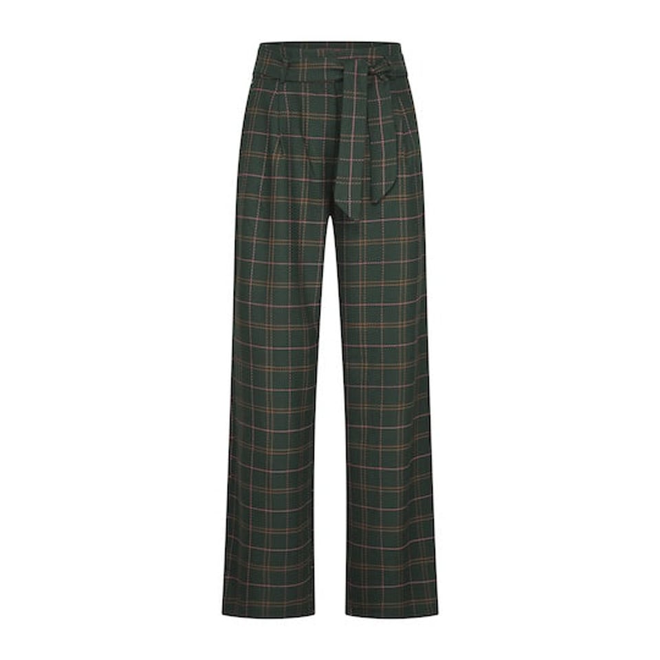 CLOUD 9 Wide Pants Lenny Check