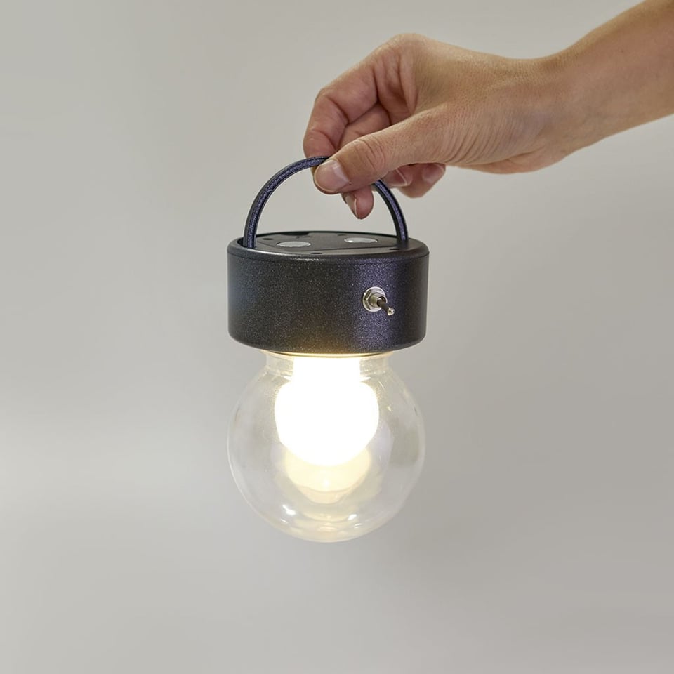 Magnetische LED Lamp Bulb Zwart