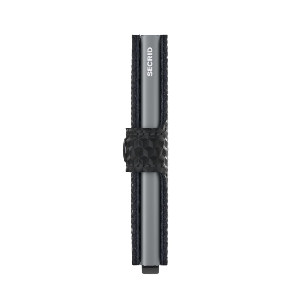Secrid Miniwallet cubic black - titanium