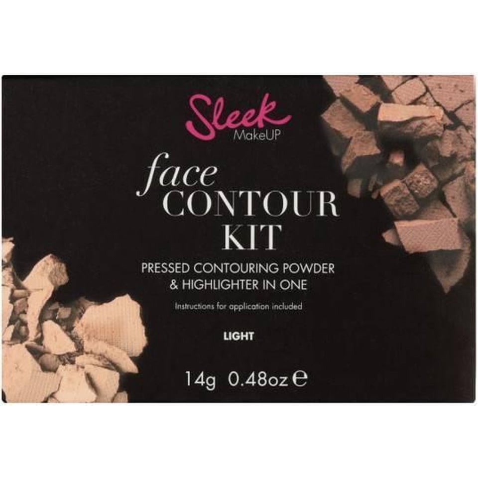 Sleek Make-up Foundation Face Contour Kit Light