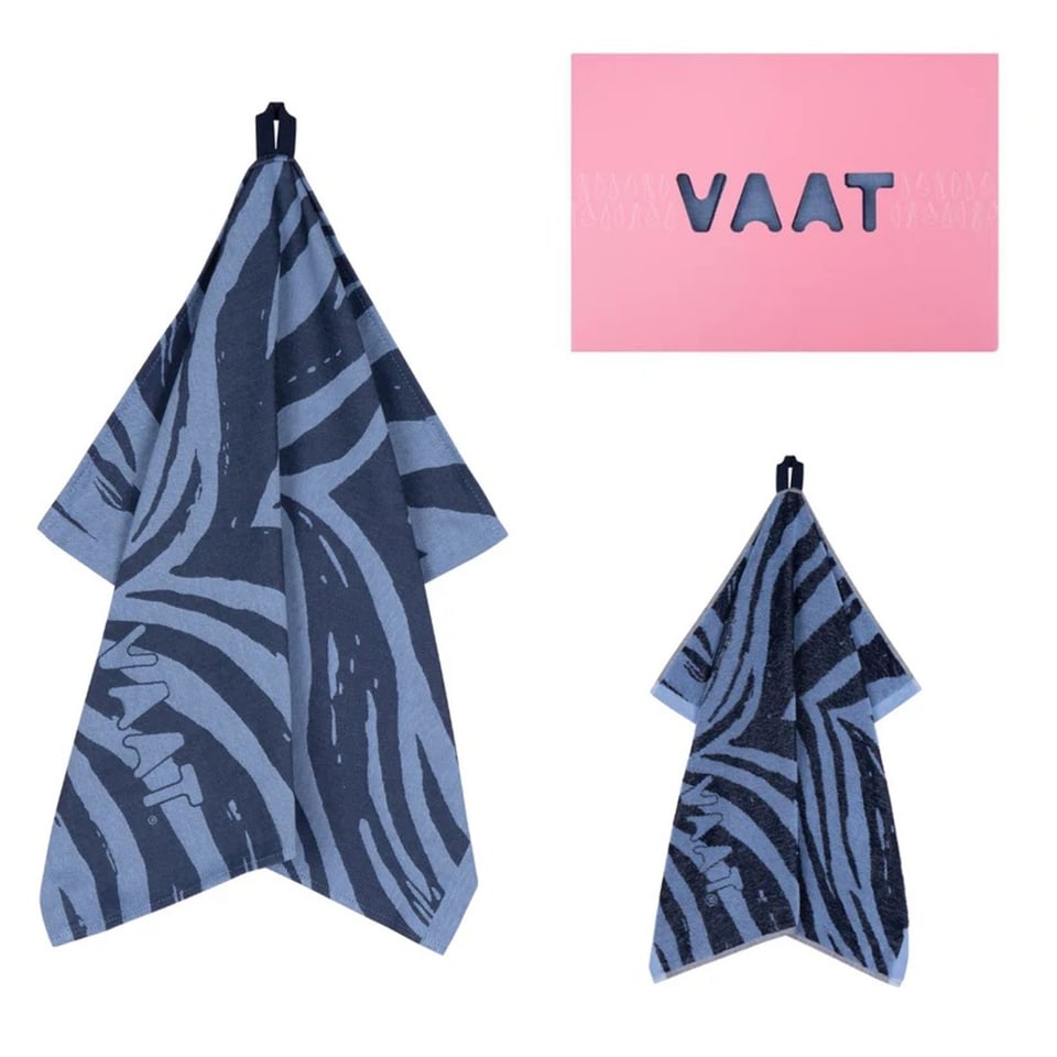 VAAT Cadeauset Zebra Denim/blauw