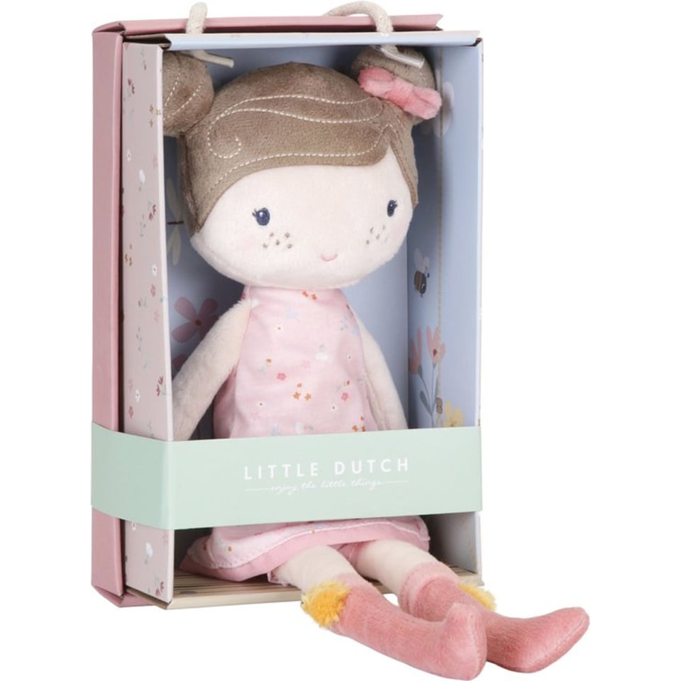 Little Dutch Knuffel Pop Rosa 35cm