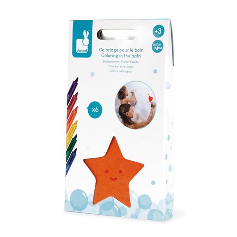 Janod Badspeelgoed - Kleuren in Bad