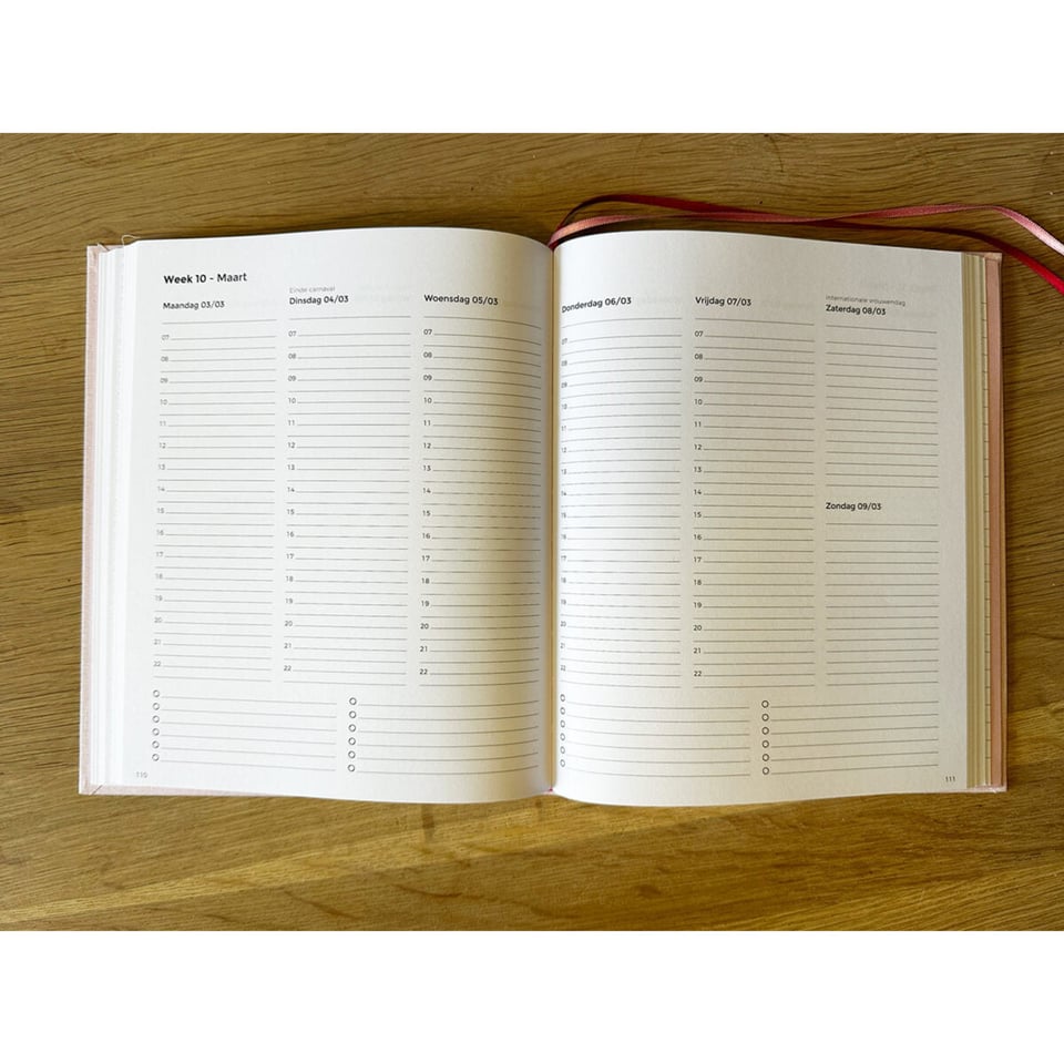 Structuurjunkie 2025/2026 College Planner  NL