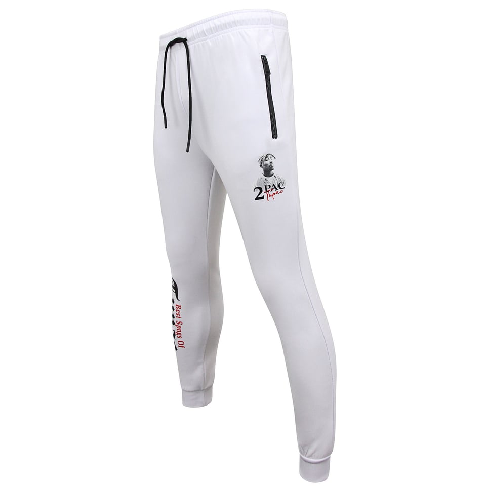 Joggingpakken Heren Tupac - Trainingspakken 2Pac- Huispakken - 10997 - Wit