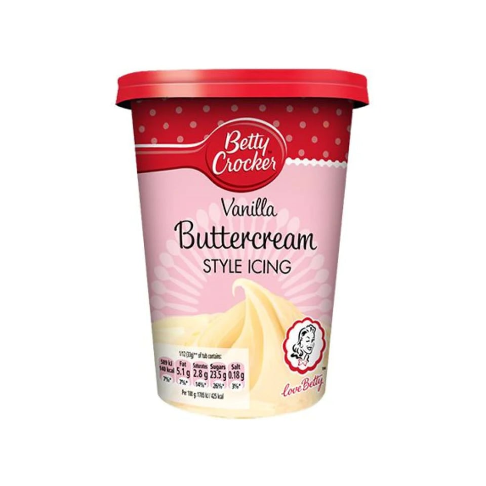 Betty Crocker Vanilla Buttercream Icing