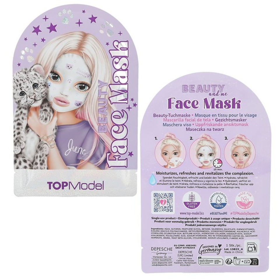 TOPModel Gezichtsmasker Beauty and Me June