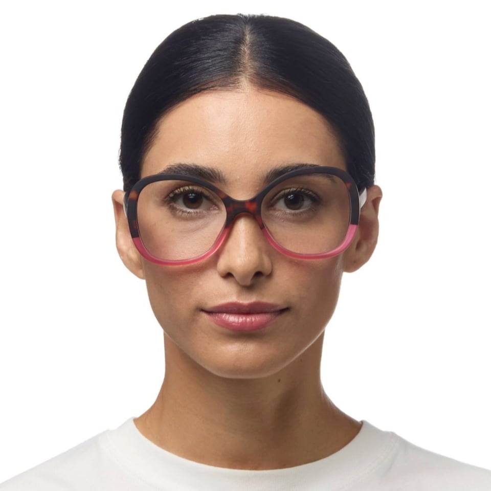 Leesbril VERONA Butterfly Havana Pink OK049HP