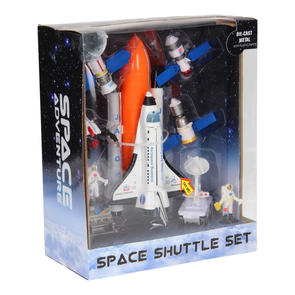 Space Shuttle Speelset Met Licht en Geluid 3+
