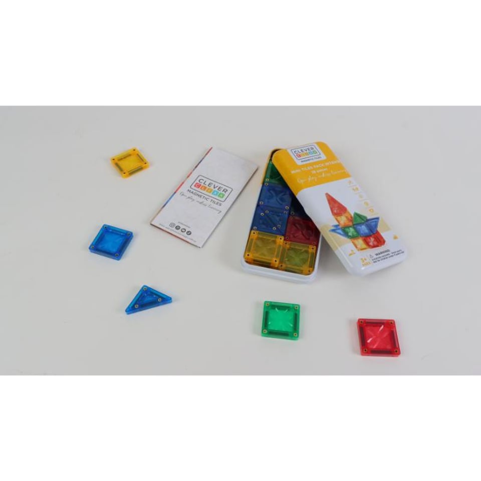 Cleverclixx Mini Tiles Pack Intense 28 Stuks
