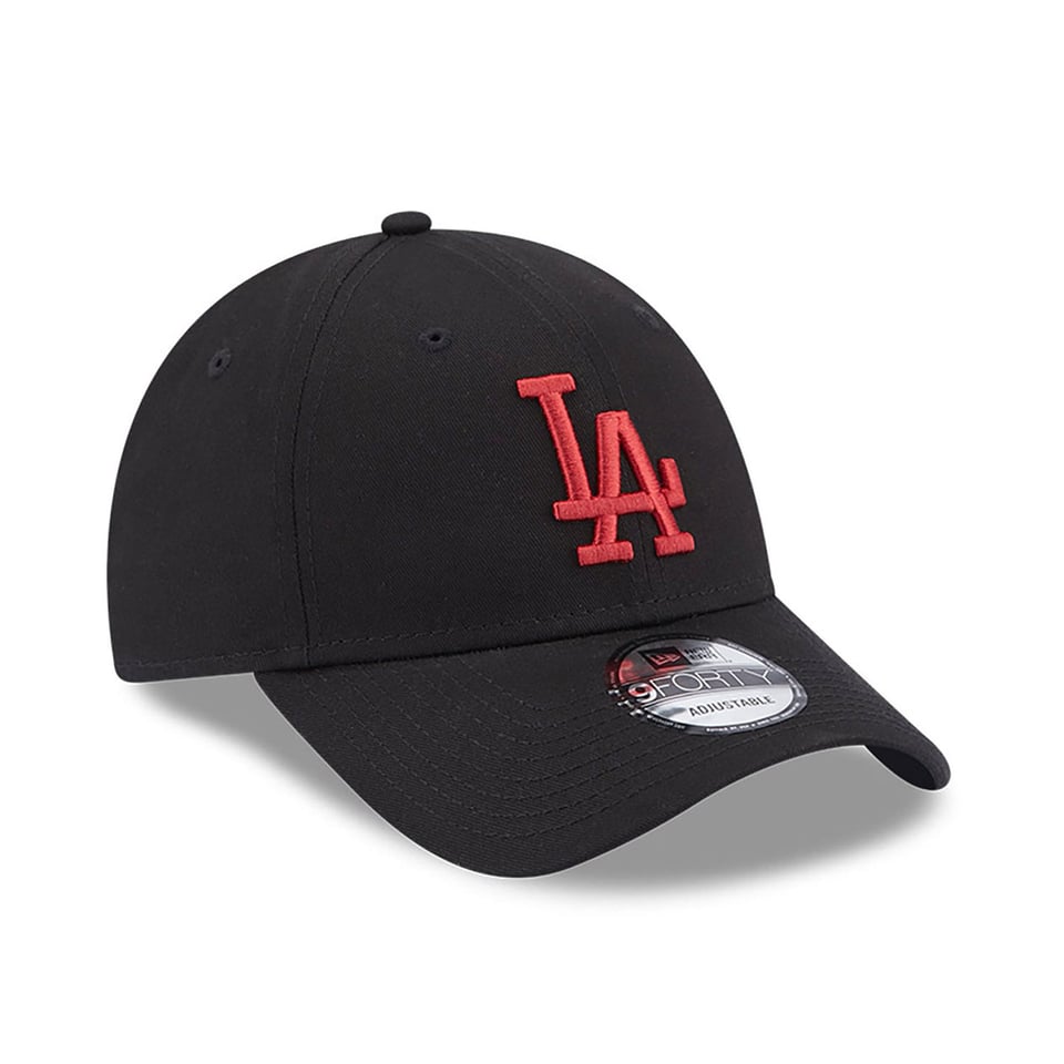 LA Dodgers League Essential Black 9FORTY Adjustable Cap