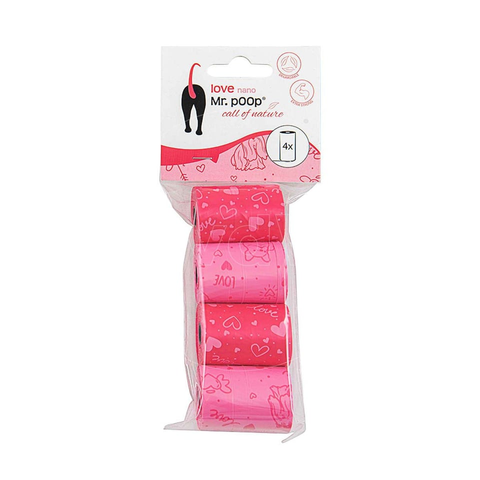 Mr Poop Poepzakjes Nano Love
