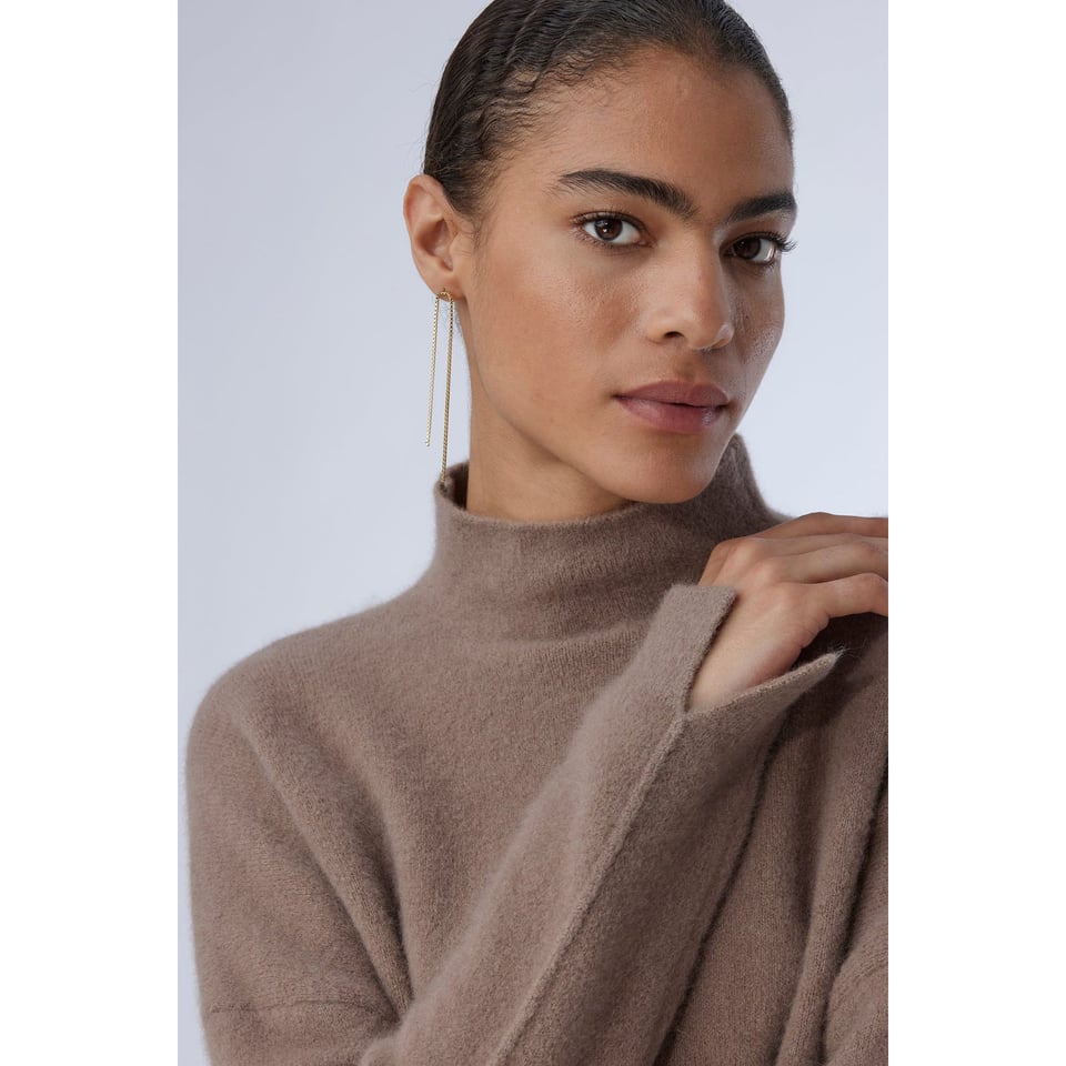 Knit-Ted Kris Pullover - Taupe