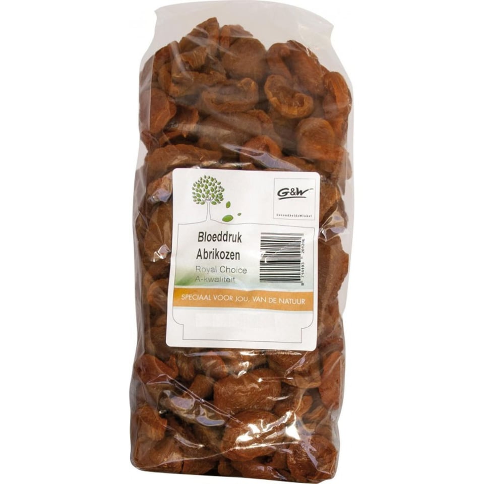 G&W Bloeddruk Abrikozen 500G
