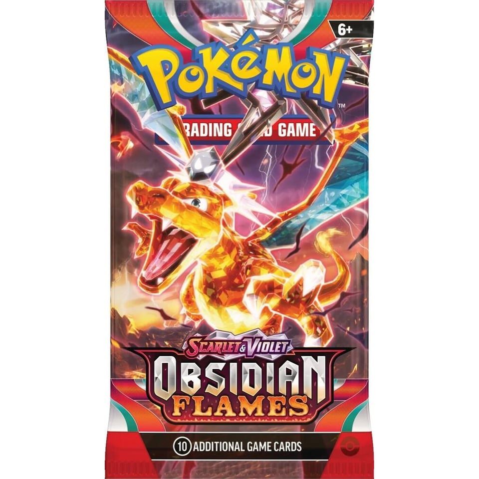 Pokemon Obsidian Flames Booster