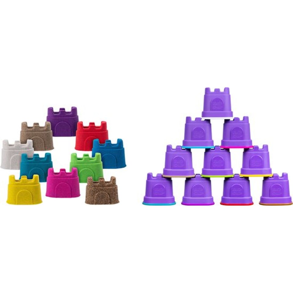 Kinetic Sand Castle 10 Pack