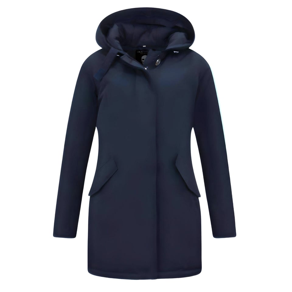 Getailleerde Winterjas Met Capuchon - 280 - Blauw