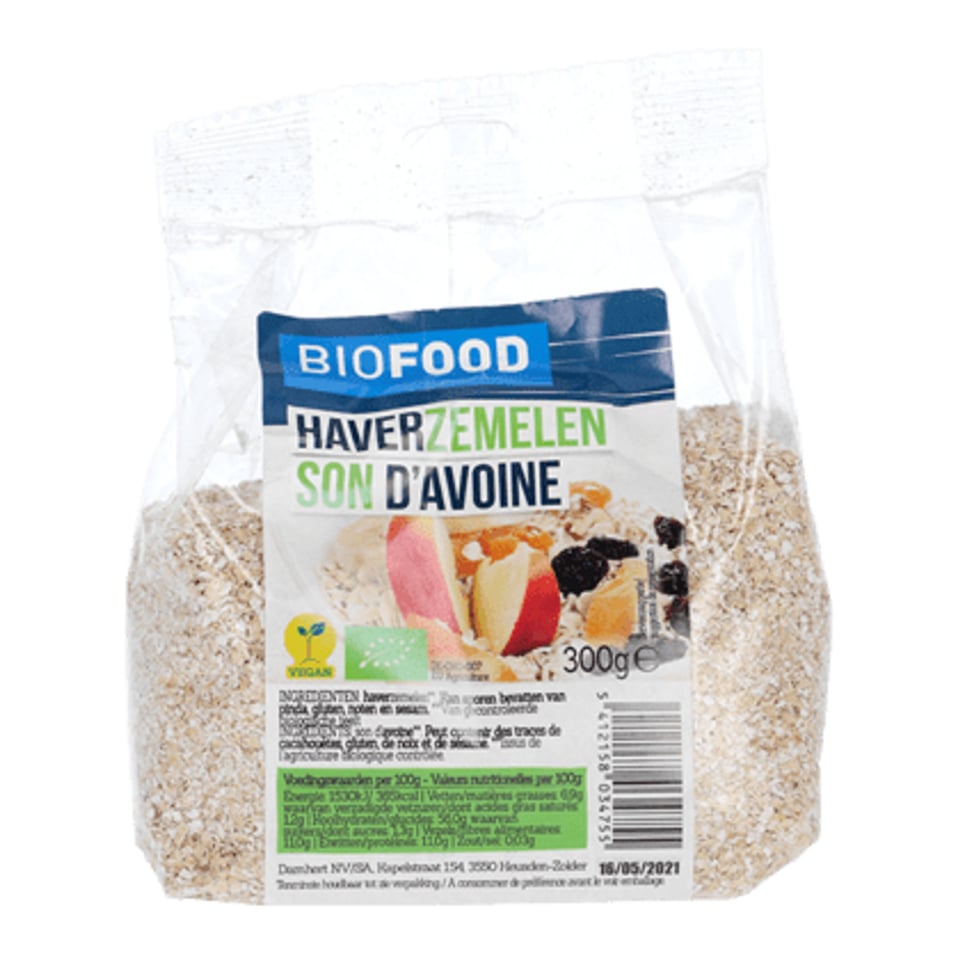 Damhert Biofood Haverzemelen