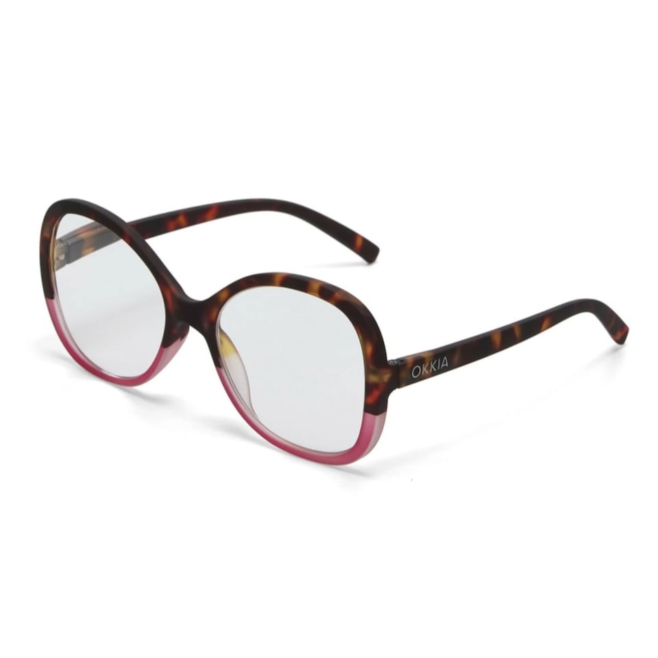 Leesbril VERONA Butterfly Havana Pink OK049HP