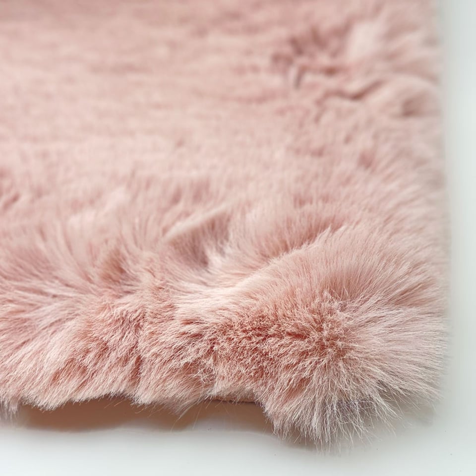 Vloerkleed Galaxy Plush 42 Roze Rechthoekig in 7 Maten