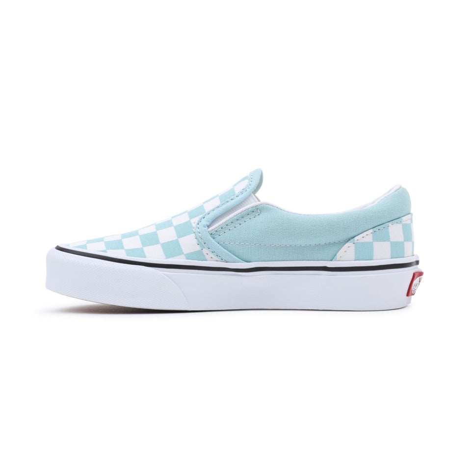 Vans Uy Classic Slip-On Checkerboard Canal Blue