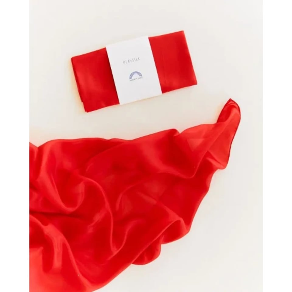 Kleine Speelzijde Rood (Sarahs Silks)