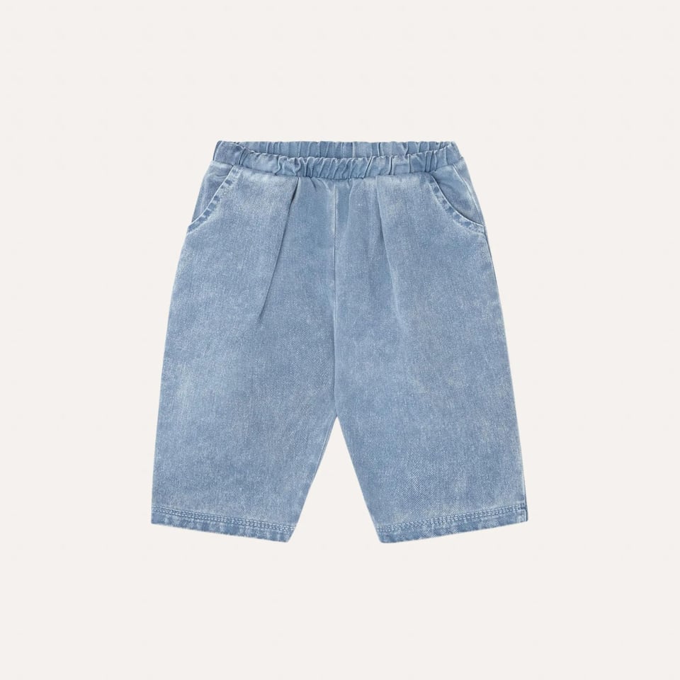 The Campamento Blue Washed Baby Trousers