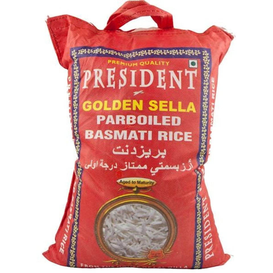Rijst producten - President Rice Basmati Parboiled President 10 kg
