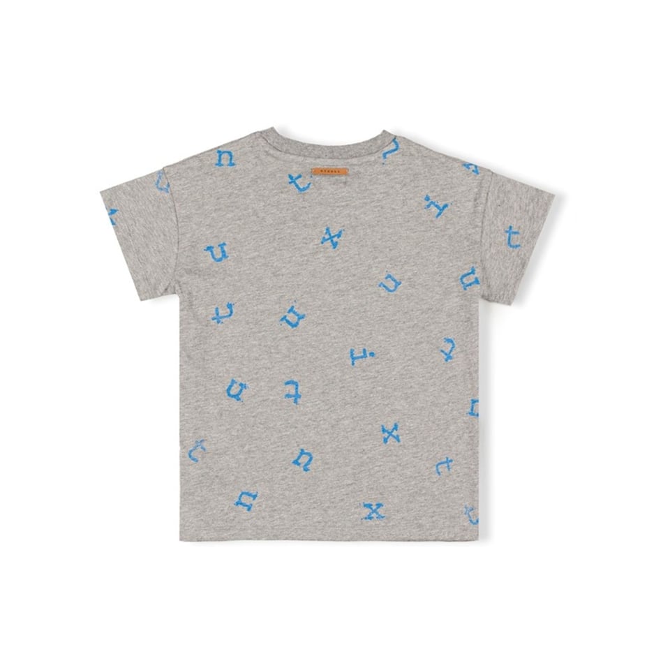 Nixnut Stamp Shirt Grey