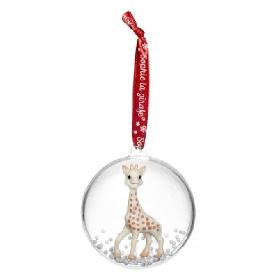 Kerstbal Met Rood Lintje